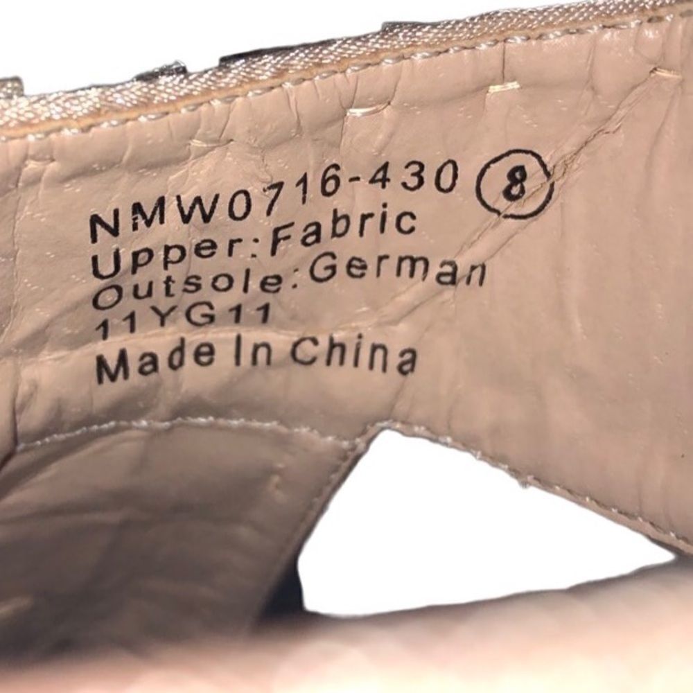 Naughty monkey Hot tequila nude stud heels size 8 - Picture 5 of 7